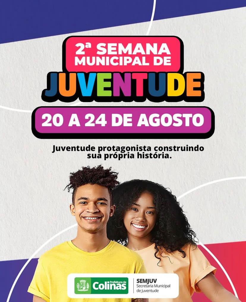 Prefeitura de Colinas promoverá 2ª edição da Semana Municipal da Juventude