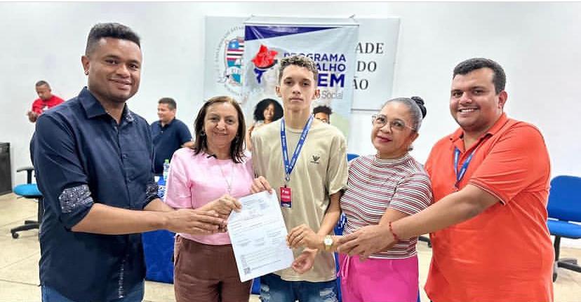 Com 160 jovens beneficiados, Programa Trabalho Jovem do Governo do Maranhão é lançado em Colinas
